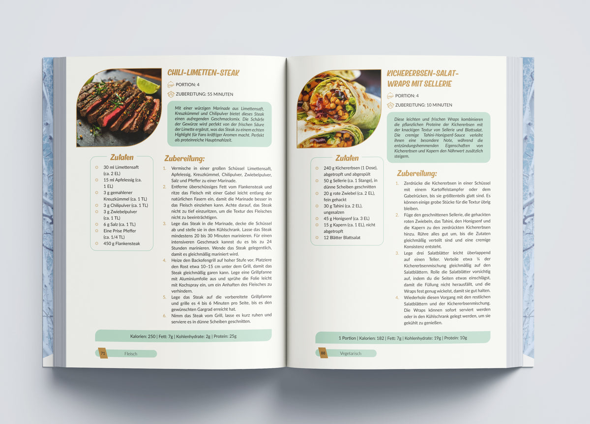 Entzündungshemmende Ernährung – das fachärztlich geprüfte Kochbuch für alle mit wenig Zeit: Schnelle 20-Minuten-Rezepte für weniger Beschwerden und mehr Energie | Inkl. 30-Tage-Ernährungsplan